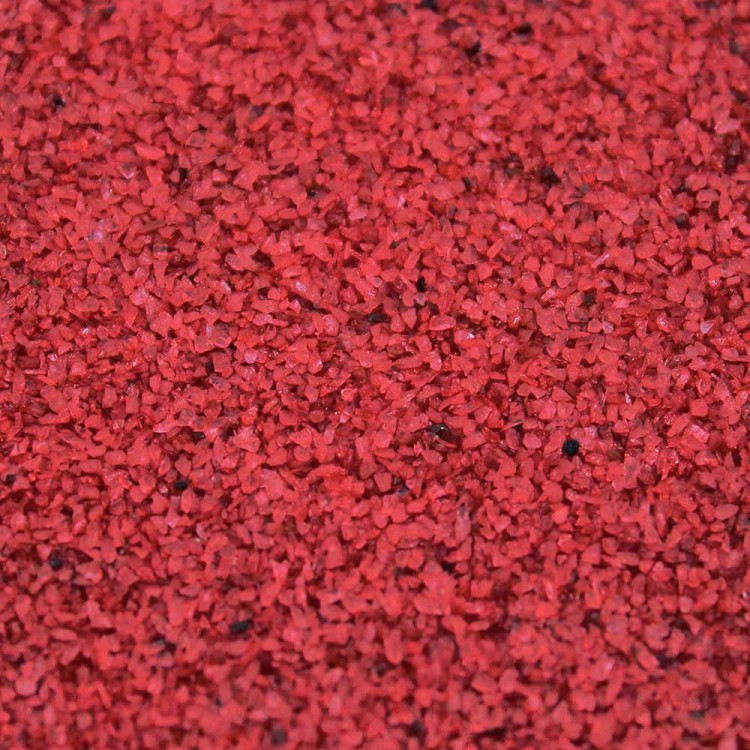301527080908 Песок цветной красный (кварцевая крошка, фракция 0,5-1 мм) вес: 800г объем: 650мл