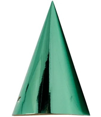 1501-5131 Колпаки блестящие мятные, 6 штук
