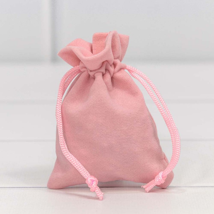 000811J/21 Мешочки бархатные 7*9 Розовый 1/50 1/3000 