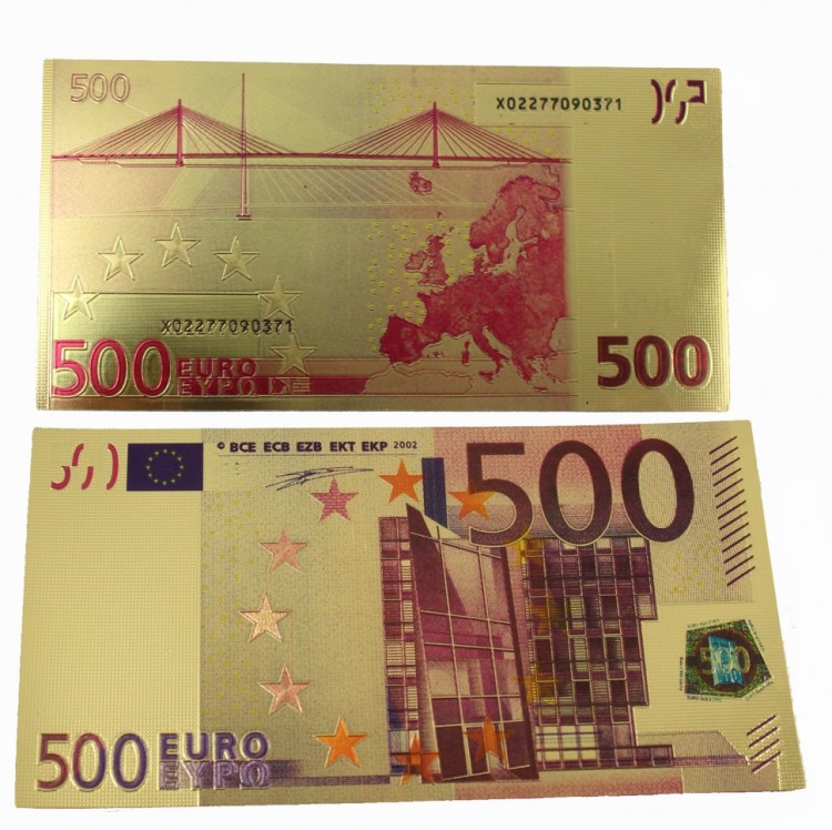 888107-3 Купюра 500 евро 160*83 мм