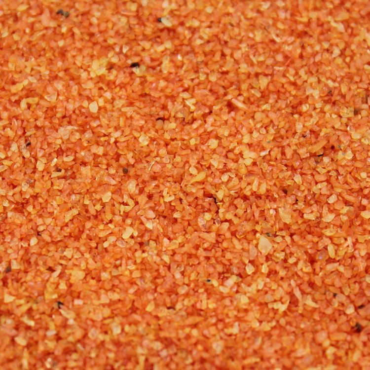 301527250410 Песок цветной оранжевый (кварцевая крошка, фракция 0,5-1 мм) вес: 2500г объем: 2000мл