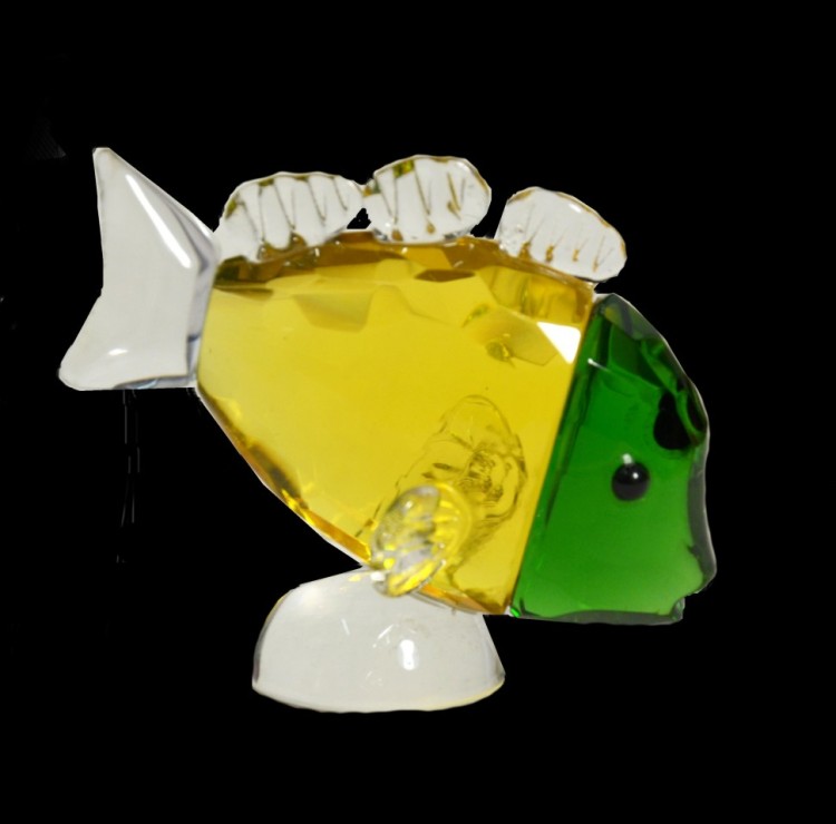 ХН58-4 Рыба из хрусталя (цветная) в ассортименте