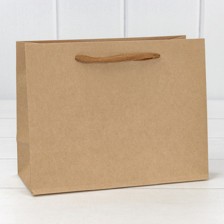 000221EA Пакет подарочный крафт "Люкс" 210 г 23*18*10 см 1/20 1/360