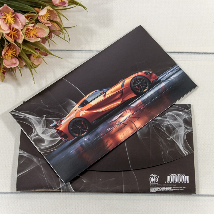 003004/395 Конверт подарочный 16,5*9см 395 1/10 1/250