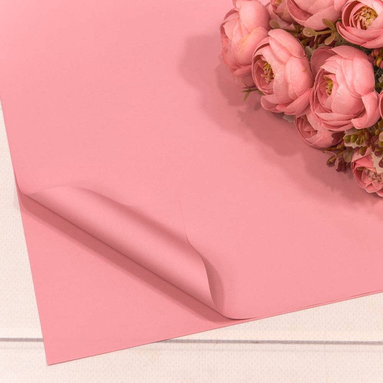 1698/6050 Плёнка в листах 55*55 (20 шт.) матовая "Корейская" 65мкм Розовый-6050 1/60 1698/6050 Плёнка в листах 55*55 (20 шт.) матовая "Корейская" 65мкм Розовый-6050 1/60