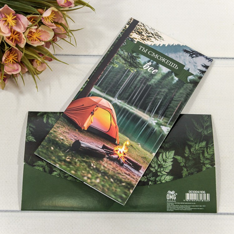 003004/406 Конверт подарочный 16,5*9см 406 1/10 1/250		