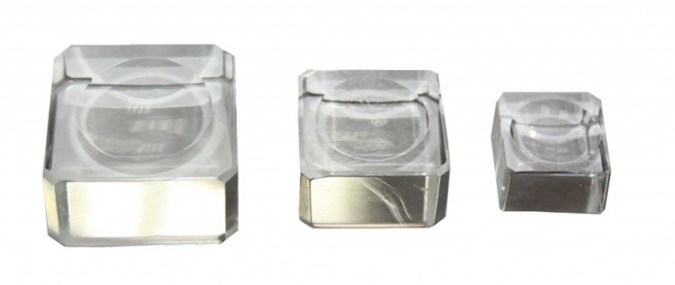302930-3 Хрустальная подставка под шар 2,5х2,5х1,5