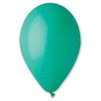 1102-0426 Шарики воздушные из латекса 5"/13 Пастель Green (100 шт.)