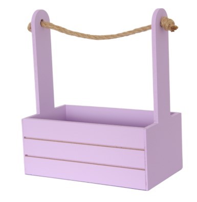 0010187 Ящик для декора 21*12*23 Сирень