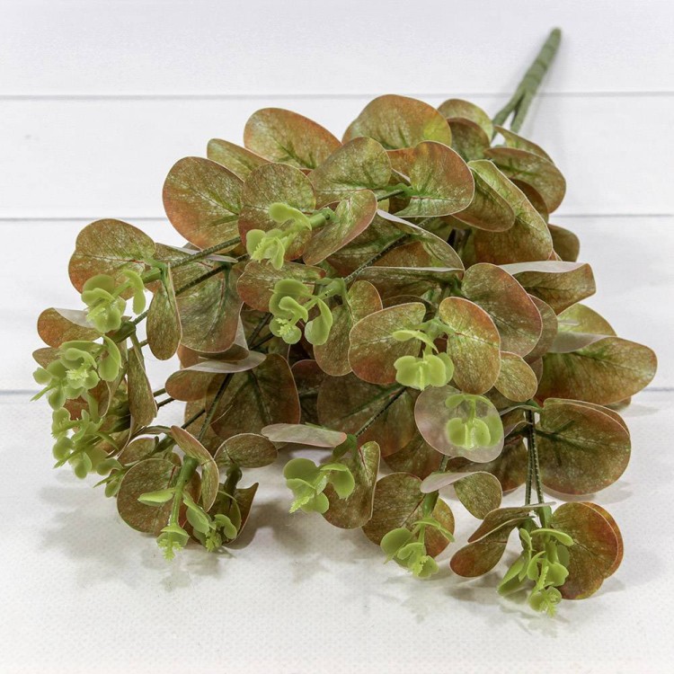 5213/2 Искусственные цветы Эвкалипт Большой 47см Зелёный 1/2