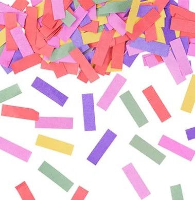 1501-2680 Хлопушка Бумфети 20см конфетти бумага