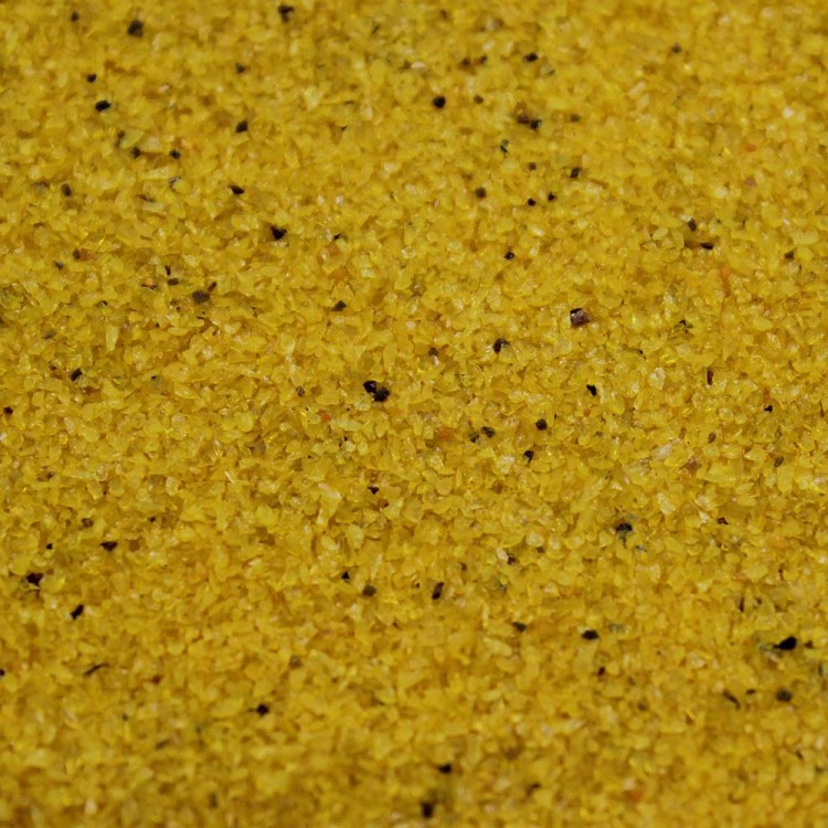301527080905 Песок цветной желтый (кварцевая крошка, фракция 0,5-1 мм) вес: 800г объем: 650мл